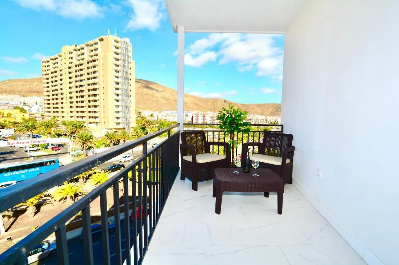 Anna Beautiful Apartment In The First Oceanline In Los Cristianos. Hiszpania